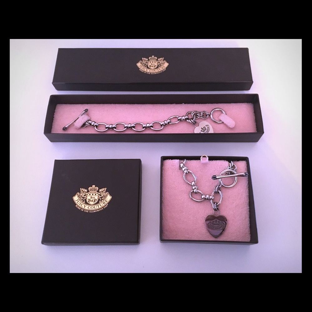 Juicy Couture Necklace and Bracelet